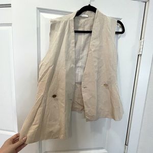 Linen Vest